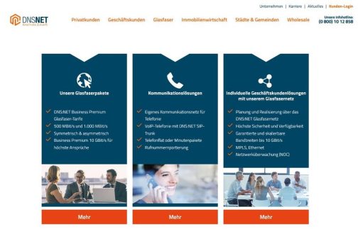 DNS:NET TV, neue Produkte und Kooperationen