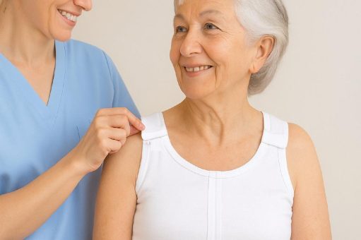 Würde in der Pflege: Wie saba Wäsche schmerzarmes Anziehen bei Bewegungseinschränkungen ermöglicht