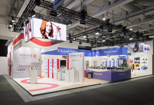 Remington und Russell Hobbs mit frischem Markenauftritt von ISINGERMERZ auf der IFA