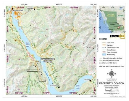 Powermax Minerals beendet Phase-2-Feldarbeiten im Seltenerdmetall-(REE)-Projekt Cameron, British Columbia