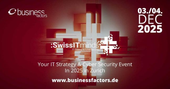 Schweiz im Fokus – qSkills gestaltet Zukunftsthemen auf der :SwissITminds 2025 aktiv mit