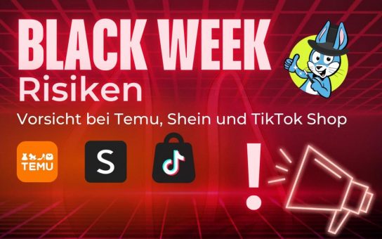 Vorsicht statt Vorfreude: Handyhase analysiert die Risiken von Temu und TikTok Shop zur Black Week 2025