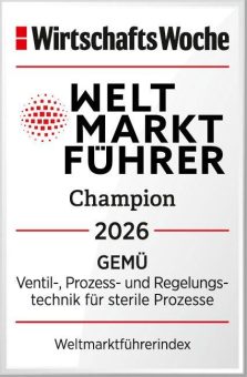 Ein Jahrzehnt an der Spitze: GEMÜ zum zehnten Mal in Folge Weltmarktführer
