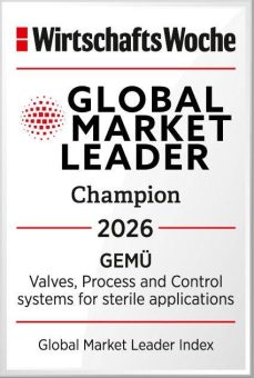 A decade at the top: GEMÜ named as “Global Market Leader” for the tenth time in a row