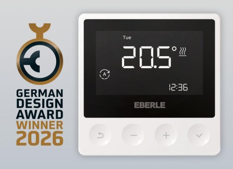 Ausgezeichnetes Design: EBERLE gewinnt German Design Award für den ATR 4000