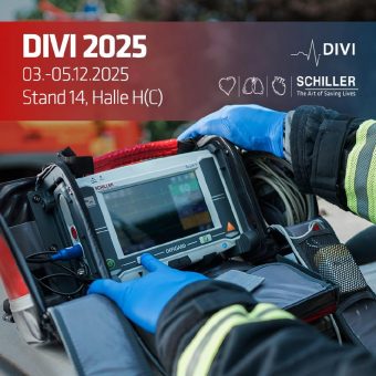 SCHILLER auf dem DIVI-Kongress 2025 in Hamburg