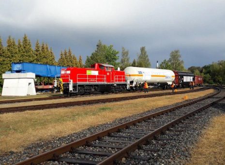 Test von vier Kupplungssystemen bei TÜV SÜD Rail in Görlitz