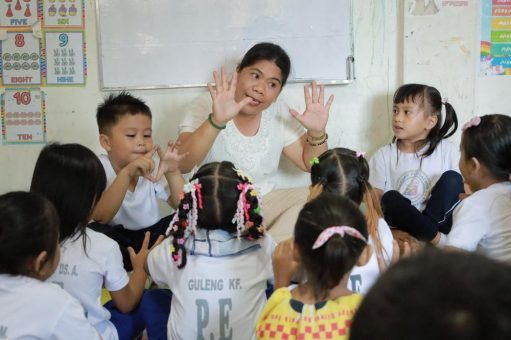 Die MSC Foundation und UNICEF starten ein neues Programm zur Verbesserung der Bildungssituation von 400.000 Kindern  auf den Philippinen