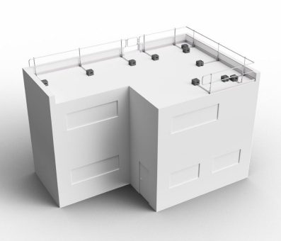 Sichere Arbeit auf dem Dach