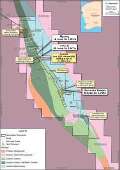 Explorationsupdate – Erste Goldanalyseergebnisse von Bohrungen bei Barrambie Ranges