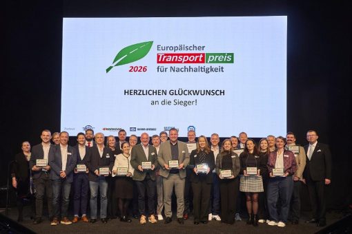 Europäischer Transportpreis für Nachhaltigkeit 2026