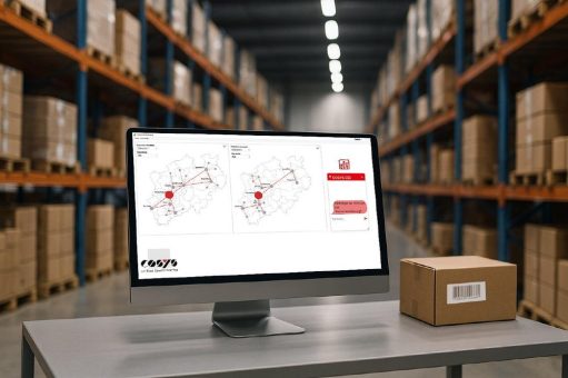 Digitaler Zwilling und Materialfluss in der Intralogistik