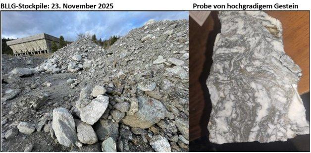 Nicola Mining nimmt erstes Gold- und Silbererz zur Verarbeitung von Blue Lagoon in Empfang