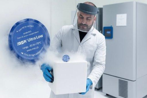 Sichere Kühlkette bis –85 °C: BMC Solutions präsentiert den neuen Mehrweg-Trockeneislogger MSR85