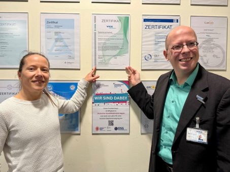 DEKRA bescheinigt hohes Niveau für Patientensicherheit