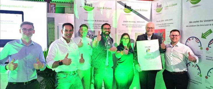 Die T&O Group gewinnt mit dem Lean & Green Ansatz den Leanbaseaward 2023