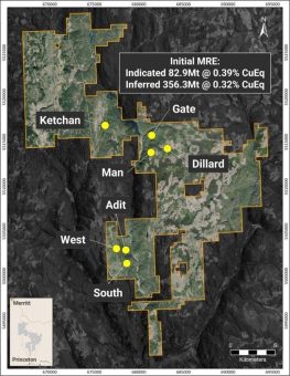 Kodiak erreicht wichtigen Meilenstein mit erster Mineralressourcenschätzung für das Kupfer-Gold-Projekt MPD