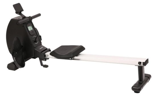 PEARL sports Klappbares Heim-Rudergerät HT-200 mit 8 Stufen, Magnetbremssystem, bis 120 kg