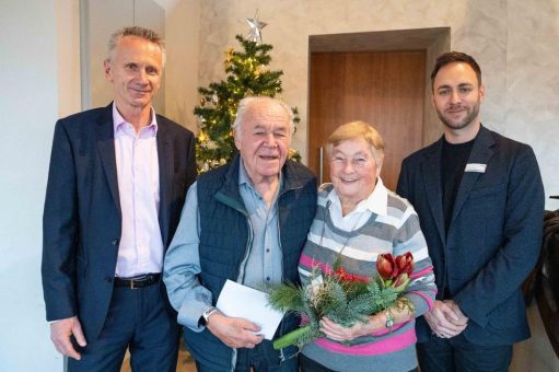 Die wbg Nürnberg würdigt jahrzehntelange Treue ihrer Mieterinnen und Mieter