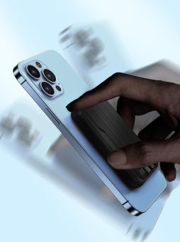 revolt Magnetische Powerbank PB-805, 10.000 mAh, für Qi & MagSafe, PD, QC, 22,5 Watt