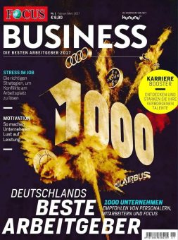 FOCUS kürt top itservices AG zu einem der top nationalen Arbeitgeber 2017