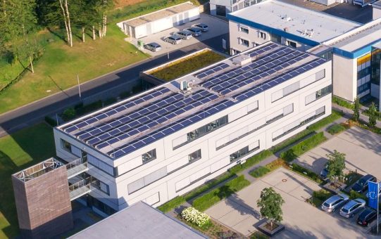 KLEUSBERG investiert 3,5 Million und spart damit jährlich über 580 Tonnen CO2 ein