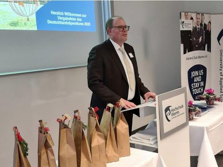 Hochschule Worms vergibt Deutschlandstipendien an 20 herausragende Studierende