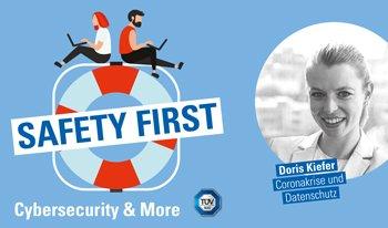 TÜV SÜD-Podcast „Safety First“: Coronakrise und Datenschutz
