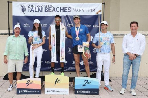 Der U.S. Polo Assn. Palm Beaches Marathon feiert ein Rekordwochenende in West Palm Beach, Florida