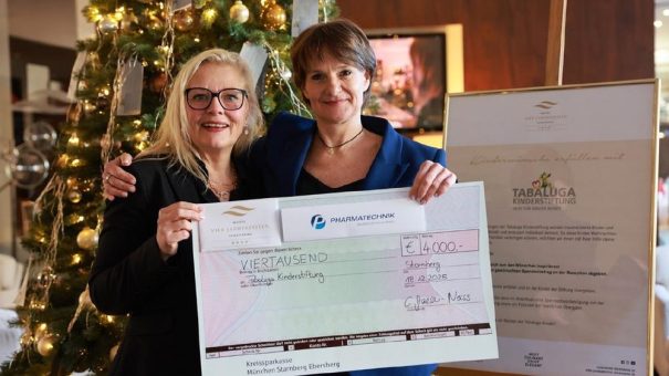 PHARMATECHNIK erfüllt Weihnachtswünsche für Kinder der Tabaluga Kinderstiftung