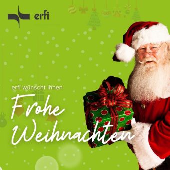 erfi wünscht Ihnen frohe Weihnachten