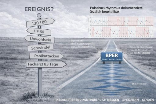 Ein kardiovaskuläres Ereignis ist wie ein gutes Motiv – es ist da, und im nächsten Moment verschwunden