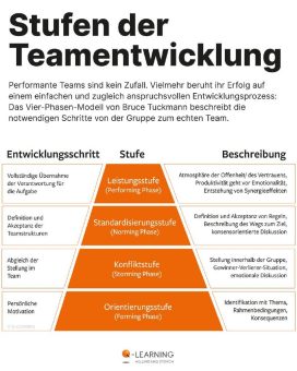 Stufen der Teamentwicklung einfach erklärt – Phasen nach Tuckman und ihre Bedeutung für erfolgreiche Teams
