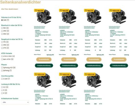 FPZ Seitenkanalverdichter e06MS – Effizienz und Zuverlässigkeit für die Kunststoffindustrie