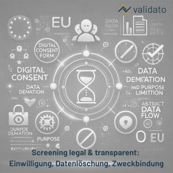 Unternehmen müssen Screening-Prozesse transparent gestalten, um rechtliche Risiken zu vermeiden.