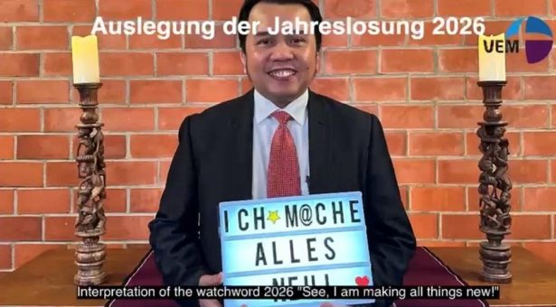 „Siehe, ich mache alles neu“ – VEM-Generalsekretär ruft zu heilender Mission und klarer Haltung gegen Hass und Ausgrenzung auf
