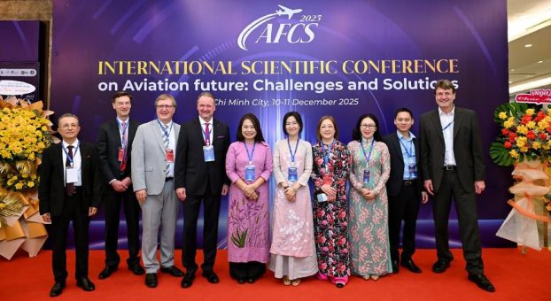 Delegation der Hochschule Worms auf internationaler Luftfahrtkonferenz in Vietnam