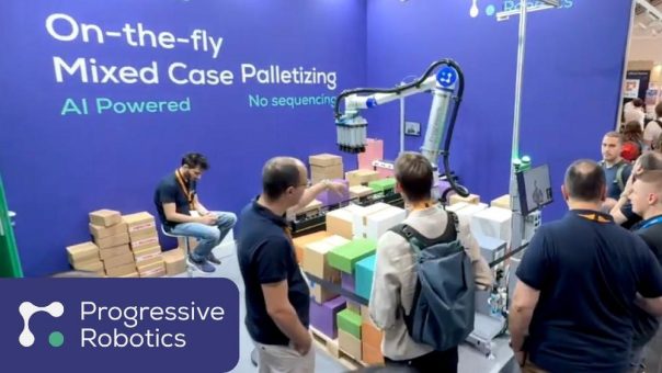 Progressive Robotics bringt Physische KI für die Automatisierung der Gemischtpalettierung zur LogiMAT 2026