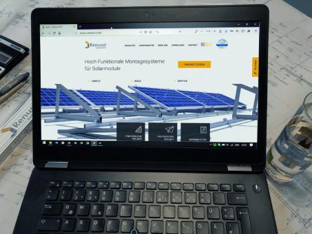Renusol erleichtert PV-Planung  mit neuer Website