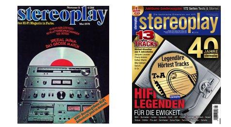 „HiFi-Legenden für die Ewigkeit“: stereoplay wird 40