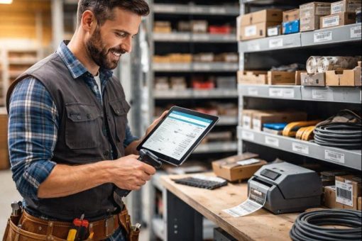 Material da, Auftrag läuft: Handwerker-Software für optimale Bestandsführung