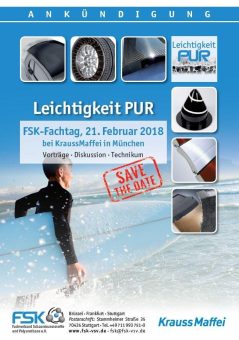 Save the Date: FSK-Fachtag Leichtigkeit PUR 2018 in München