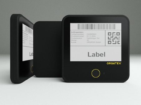 LogiMAT 2026: ORGATEX präsentiert vernetztes E-Paper-Label