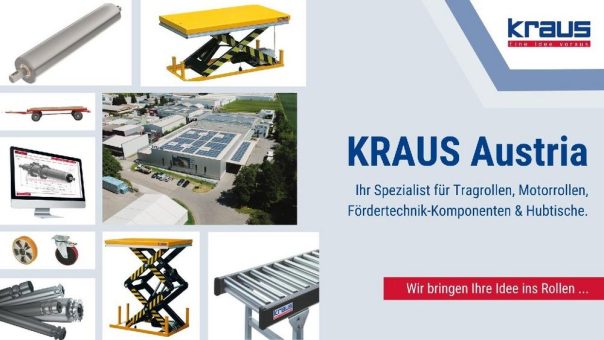 Effiziente innerbetriebliche Logistik mit KRAUS Austria