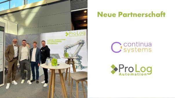 Connected: ProLog Automation und Continua Systems bündeln AMR und AGV Kompetenzen