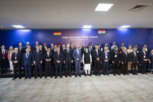 TÜV SÜD-CEO Ishan Palit begleitete die Wirtschaftsdelegation von Bundeskanzler Friedrich Merz