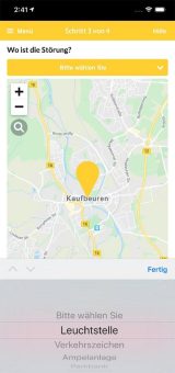 Die Stadt Kaufbeuren bietet ihren Bürgern einen umfangreichen Störungsservice