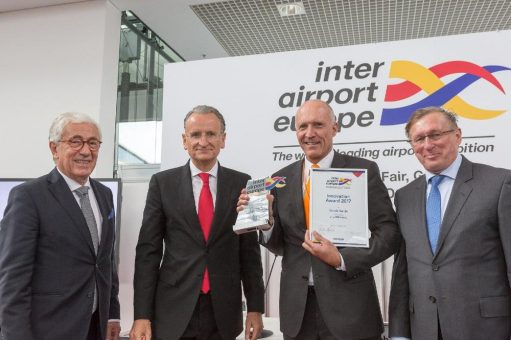 Vanderlande FLEET gewinnt prestigeträchtigen Award auf der inter airport Europe