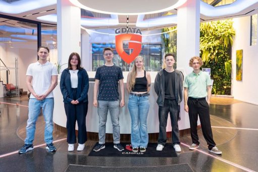 Ausbildungsstart: G DATA begrüßt sechs Nachwuchstalente am Bochumer Campus