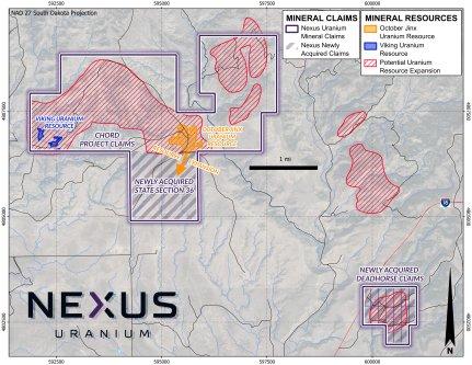Nexus Uranium erwirbt Uran-Claims auf Deadhorse in South Dakota